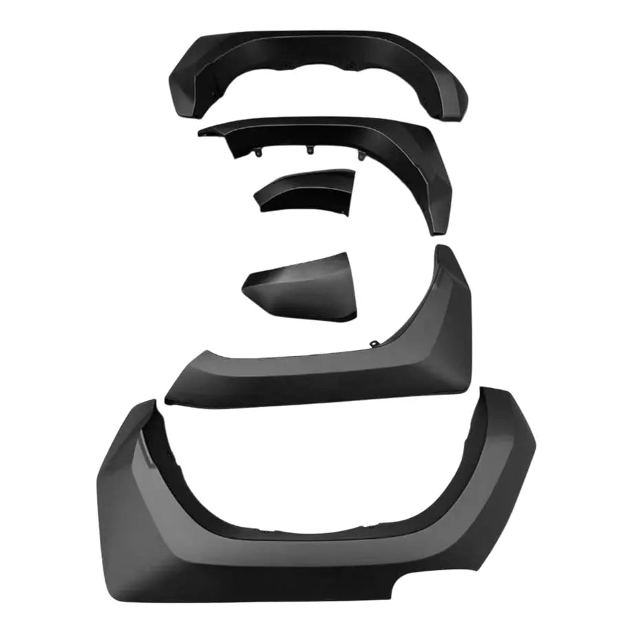 Toyota Hilux Revo (16-On) Matte Black GR Sport Style Plastic Wheel Arch