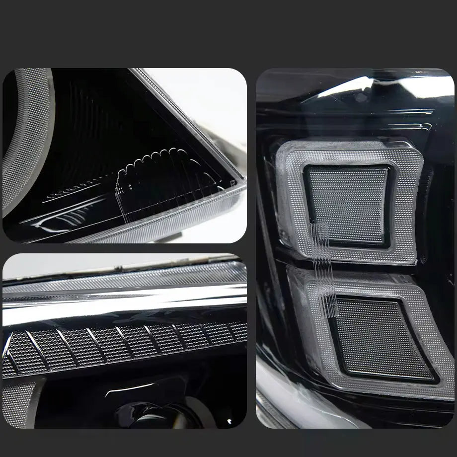 Toyota Hilux Vigo (05-08) Defender Style LED Projector Upgrade Headlights