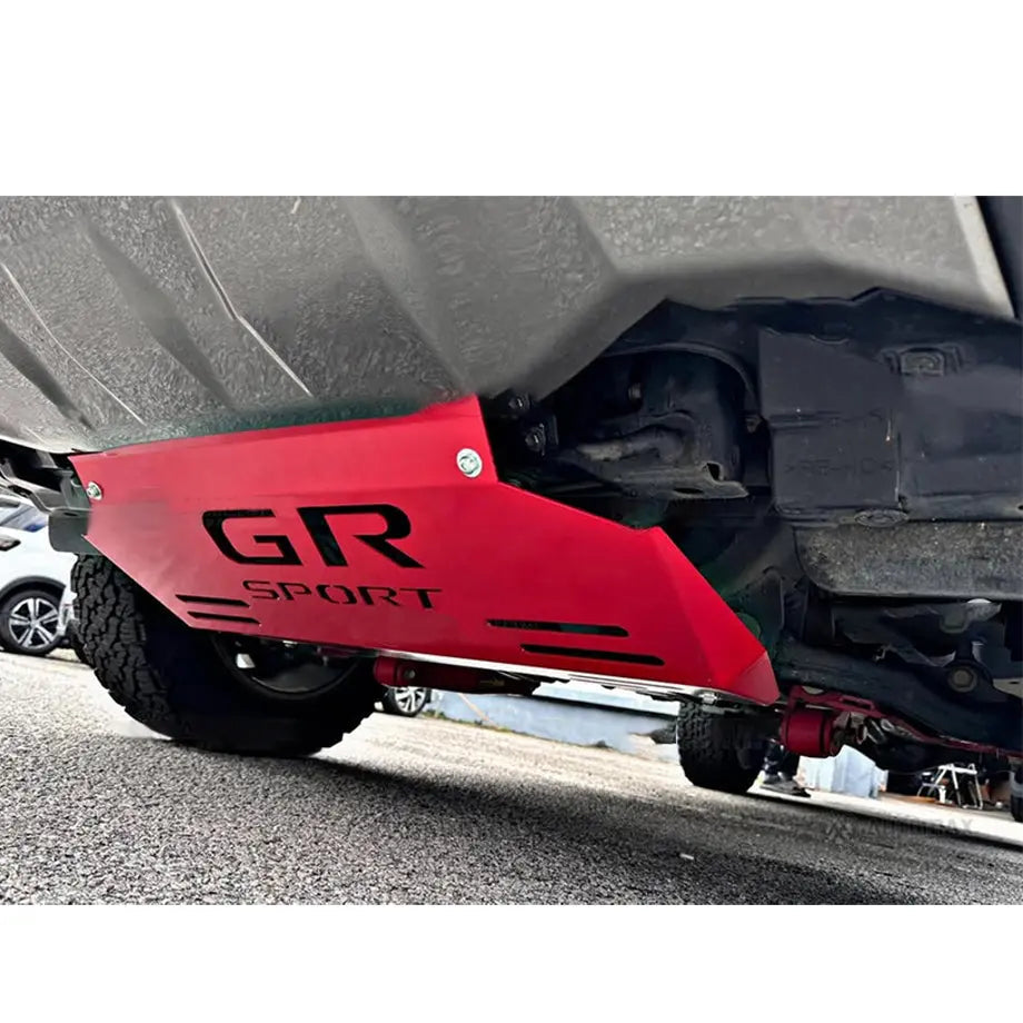 Toyota Hilux (16-On) GR Sport Style Undercarriage Skid Plate (Red)