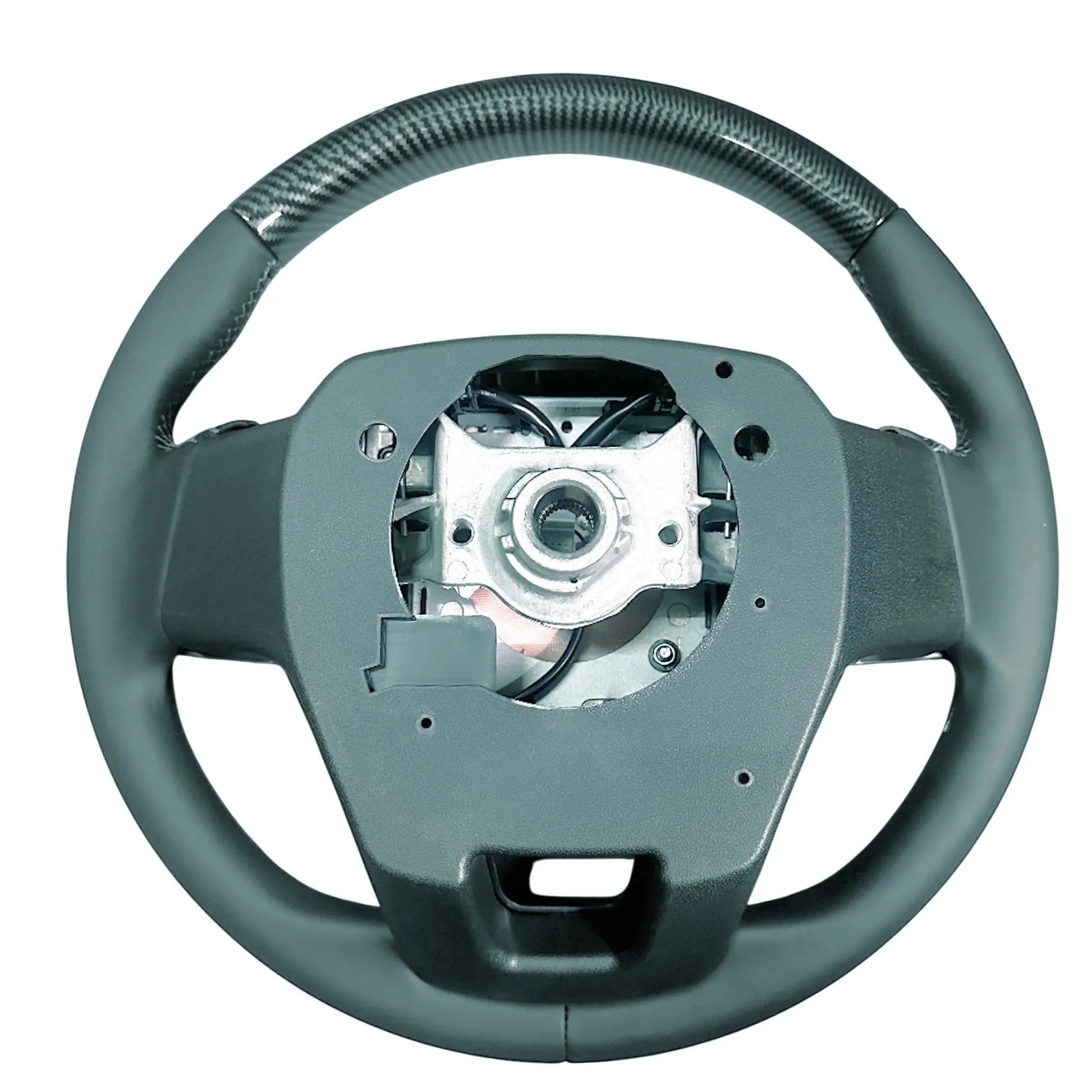 Toyota Land Cruiser LC300 GR Sport Style Carbon Look Upgrade Steering Wheel