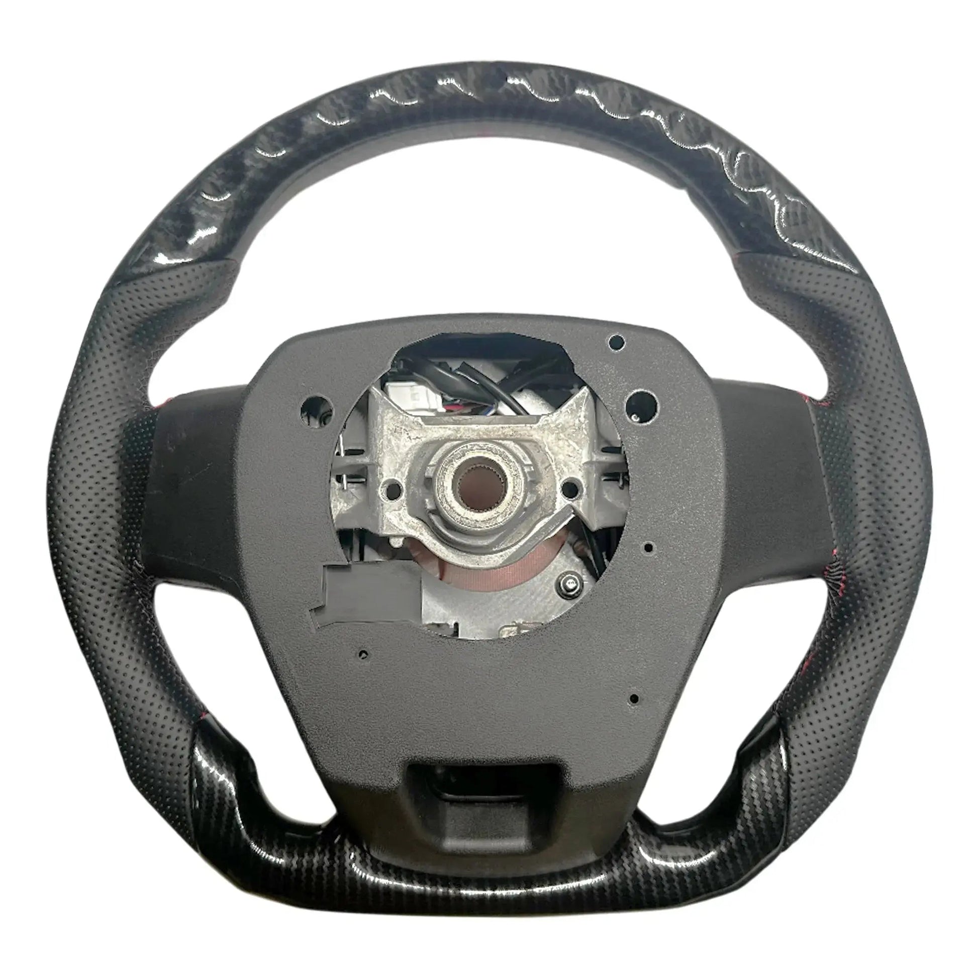 Toyota Land Cruiser LC300 GR Sport Style Carbon Look Upgrade Steering Wheel