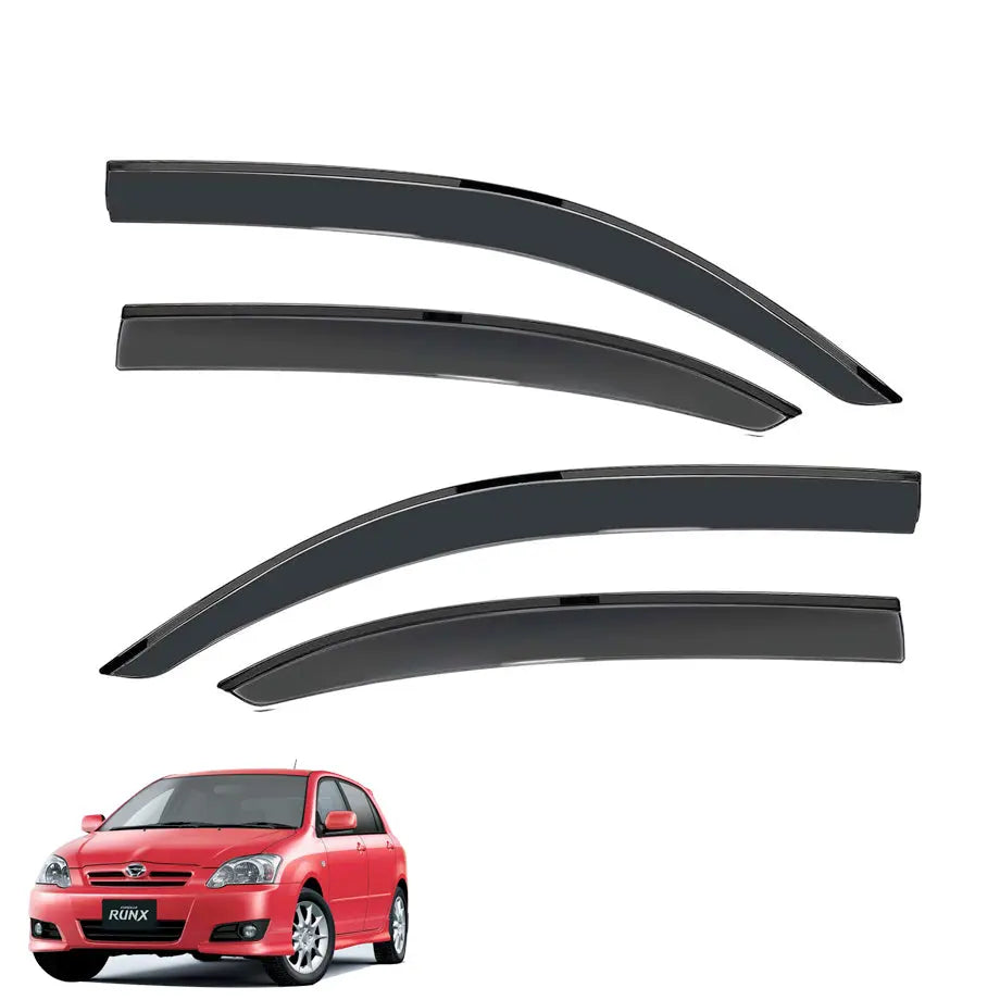 Toyota Run-X Black Windshield (4-Piece)