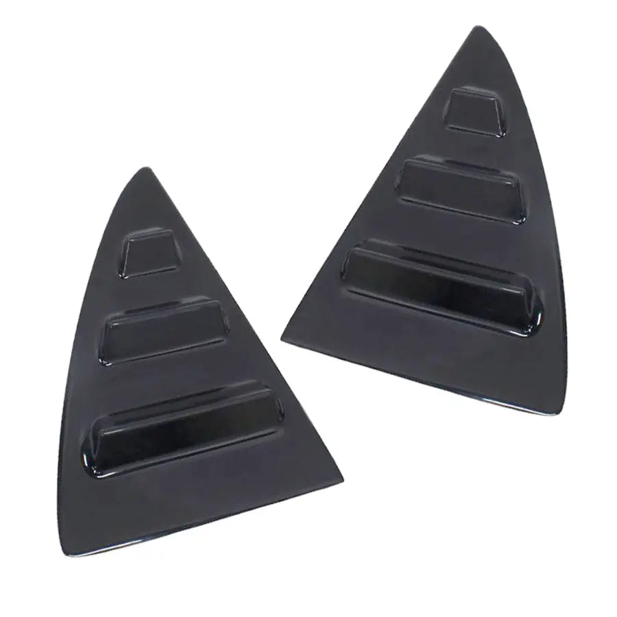 Toyota Run-X Gloss Black Plastic Side Window Louver