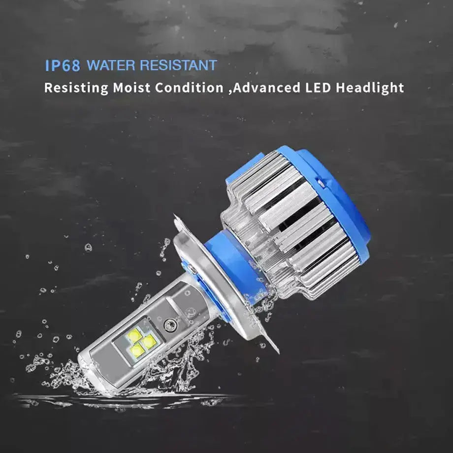 Turbo LED Canbus Headlight Bulb Kit - 9005