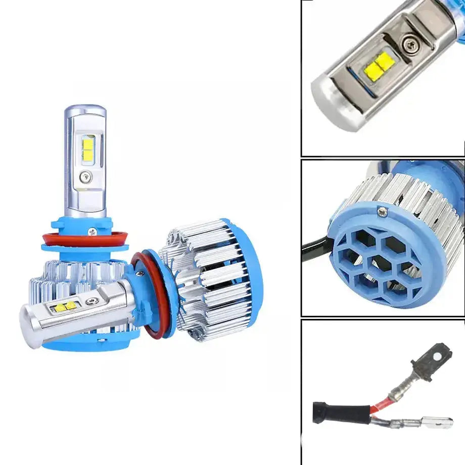 Turbo LED Canbus Headlight Bulb Kit - H3