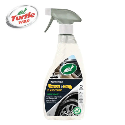 Turtle Wax Inside & Out Plastic Shine - 500ml