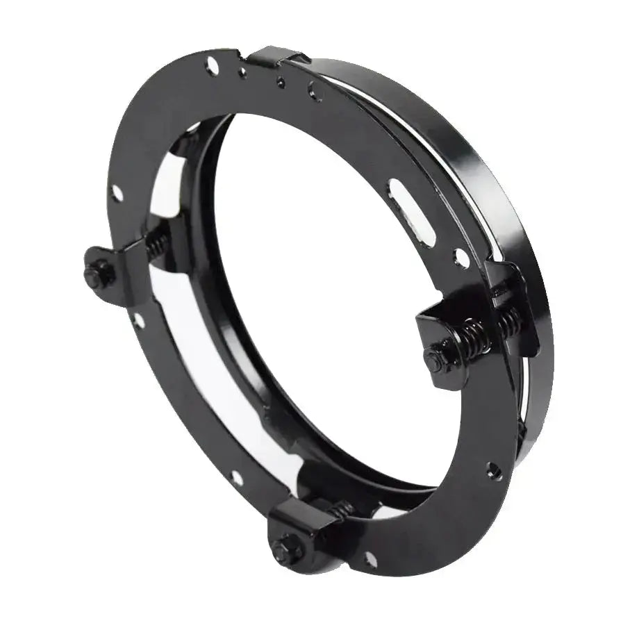 7 Inch Universal Jeep Style LED Headlights Plus Mounting Bracket (4-Piece)