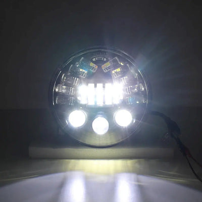 Universal - 7 inch Jeep Style DRL LED Projector Headlight