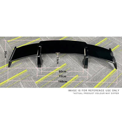 Universal Gloss Black G80 Competition Style Rear Wing