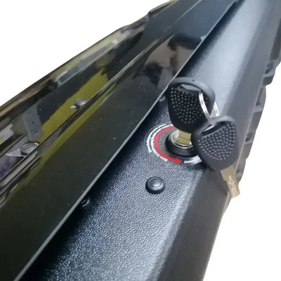 Universal Gloss Black Roof Storage Box - 420L