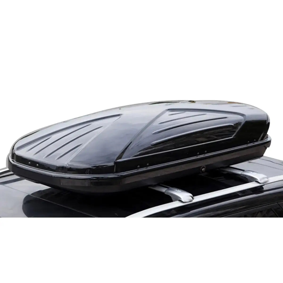 Universal Gloss Black Roof Storage Box - 450L