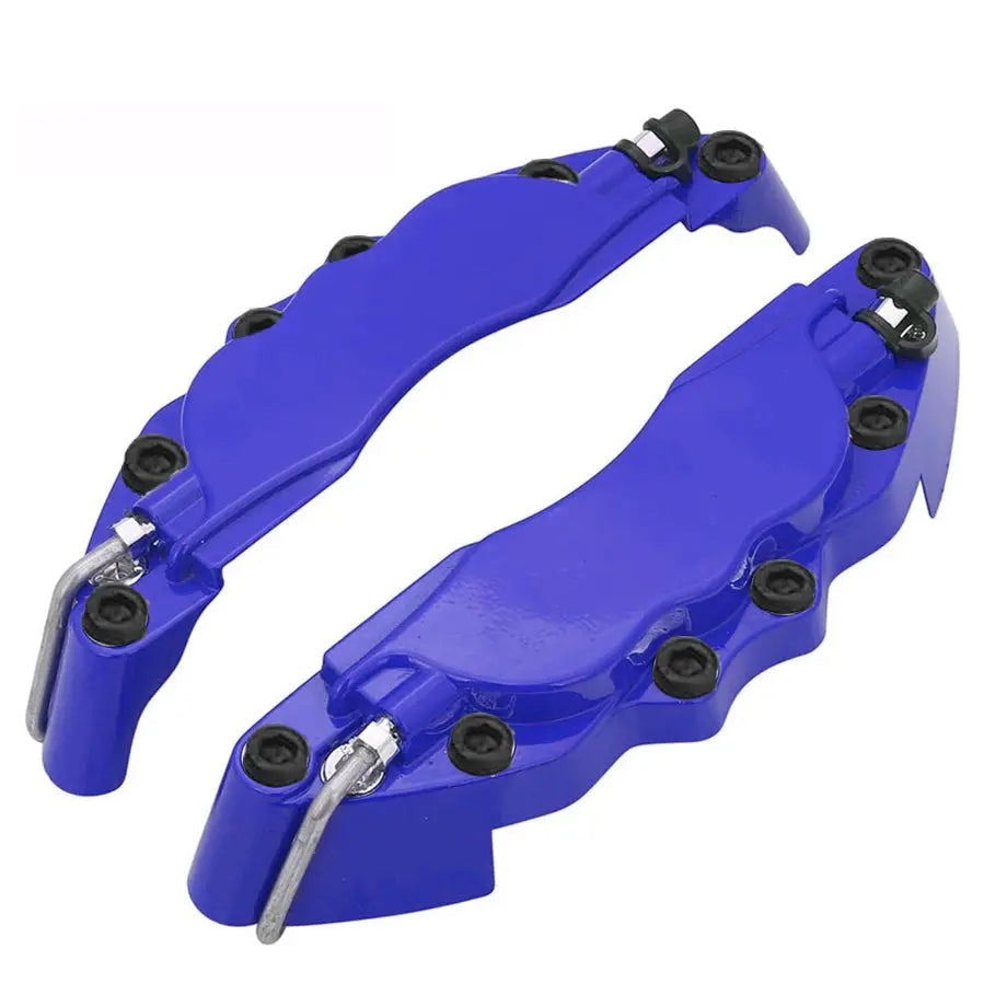 Universal Plastic Brake Caliper Covers - Blue (Large)
