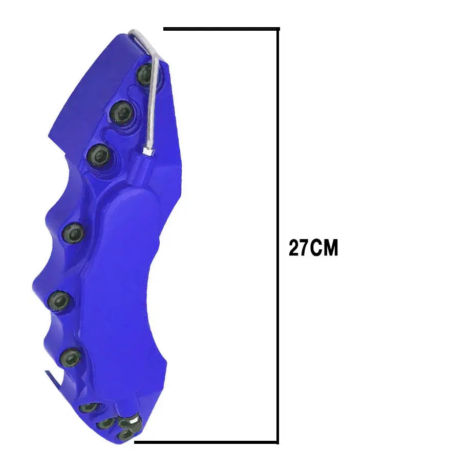 Universal Plastic Brake Caliper Covers - Blue (Large)
