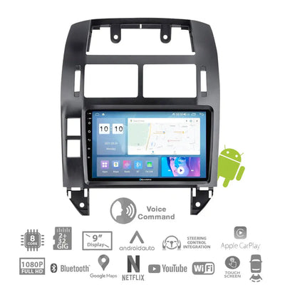 VW Polo 9N3 / Vivo (05-17) - 9 Inch Roadstar Android Multimedia Unit With Voice Command