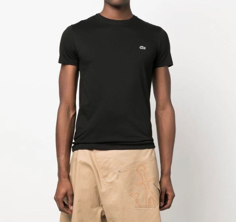 Lacoste Men's Crew Neck Pima Cotton Jersey T-shirt