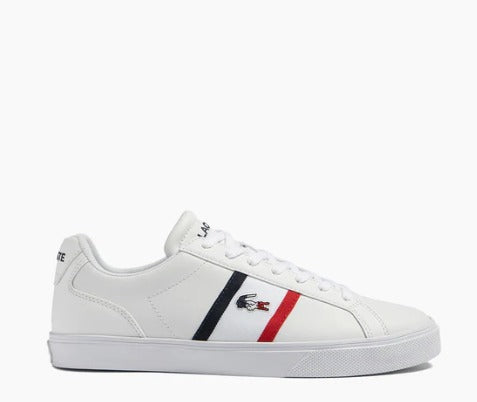 Men's Powercourt Leather Tricolour Trainers