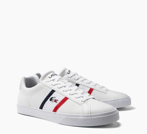 Men's Powercourt Leather Tricolour Trainers