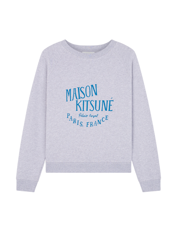Maison Kitsune Sweater Palais Royal Vintage Light Grey