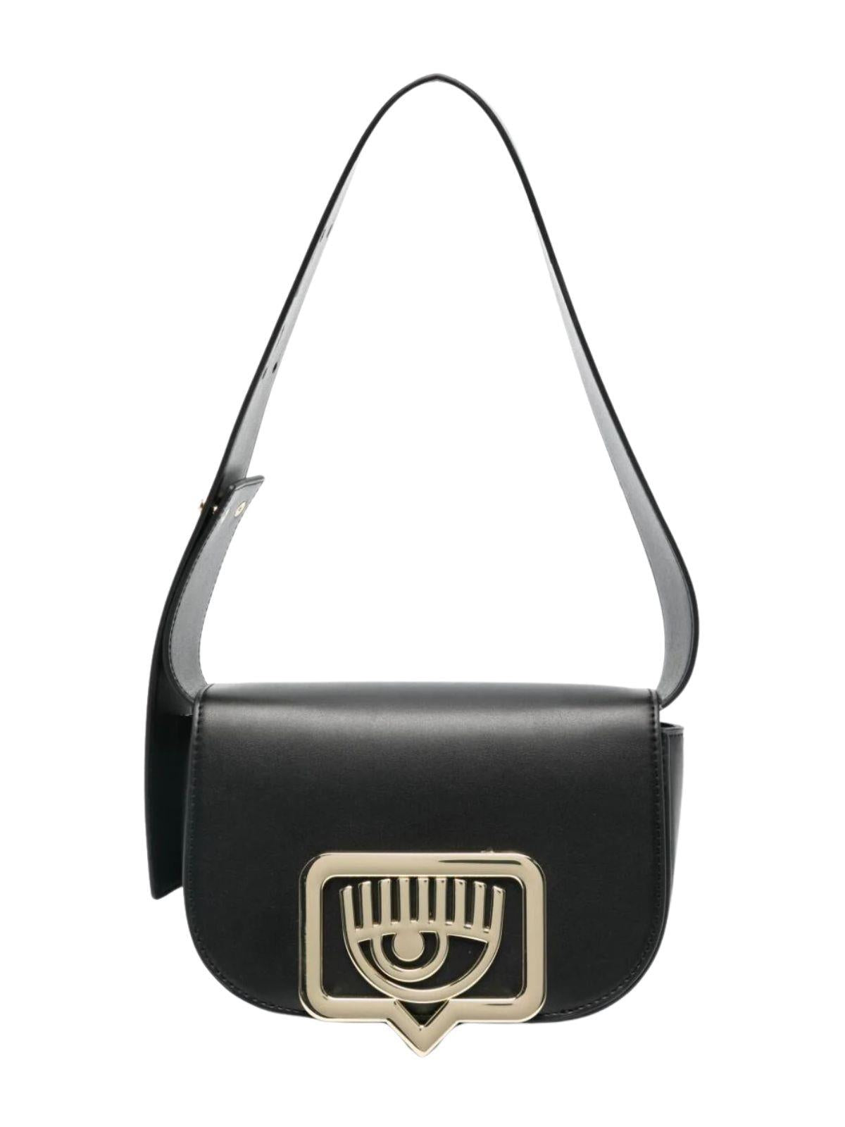 Chiara Ferragni Bag Eyelike Buckle Black