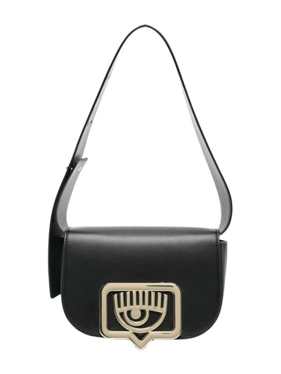 Chiara Ferragni Bag Eyelike Buckle Black