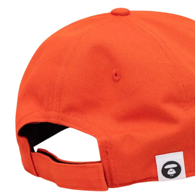 Aape Cap Athletic Dept Logo Orange