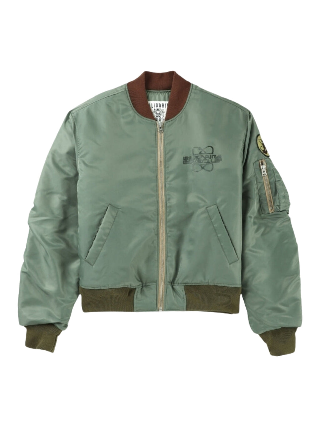 Billionaire Boys Club Jacket Nylon Shell Bomber Olive