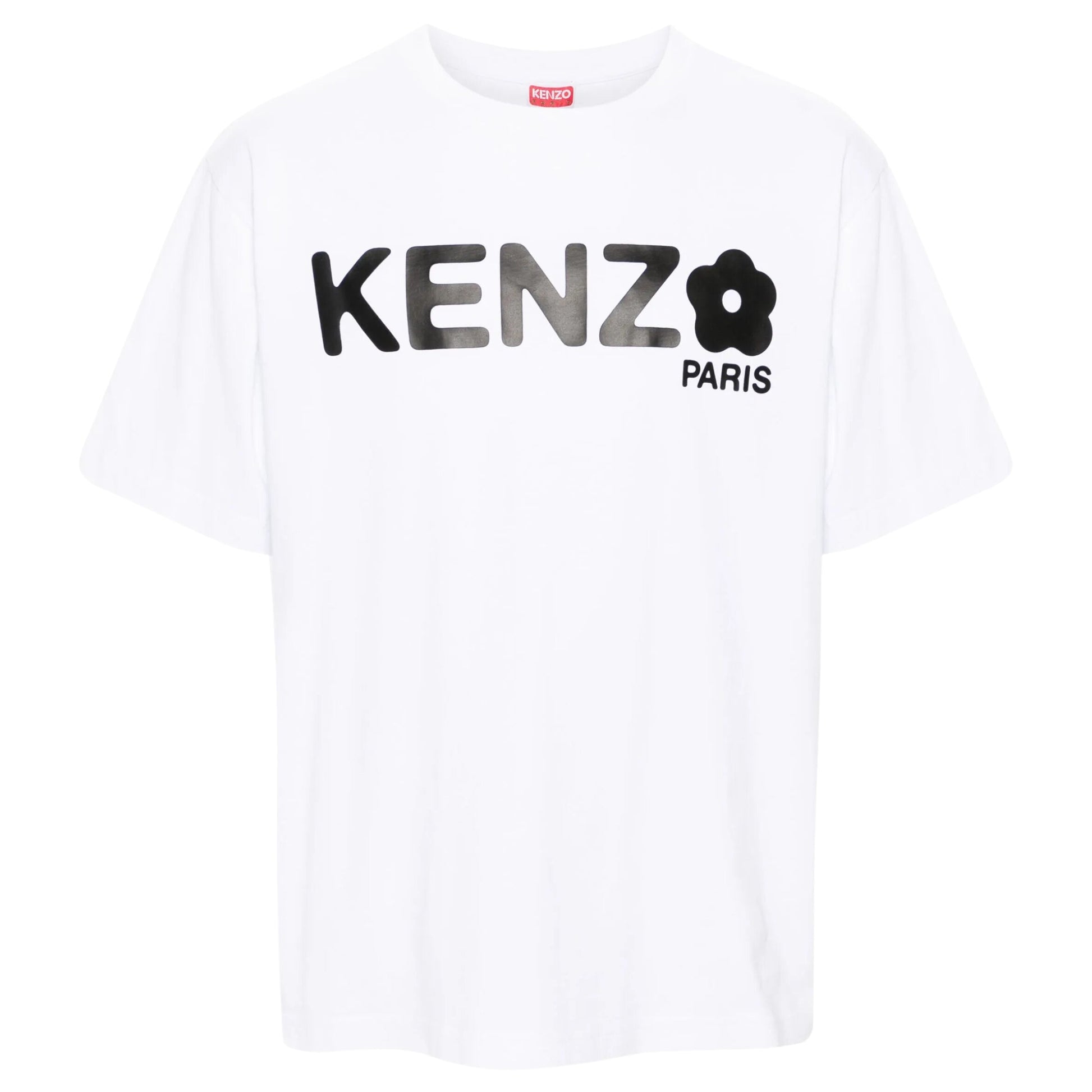 Kenzo T-Shirt Boke Flower White
