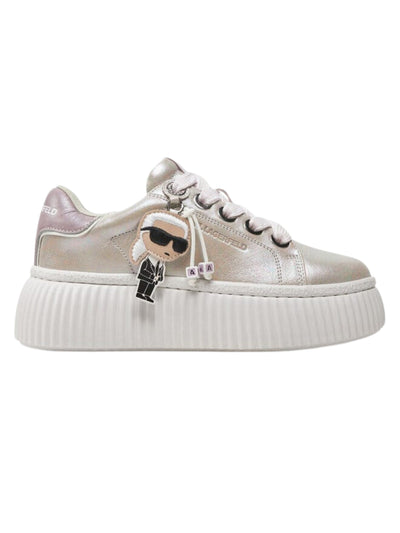 Karl Lagerfeld Sneaker Ladies Kreeper Lo Pendant Silver-Lilac