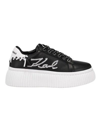 Karl Lagerfeld Sneaker Ladies Kreeper Whipstitch Black