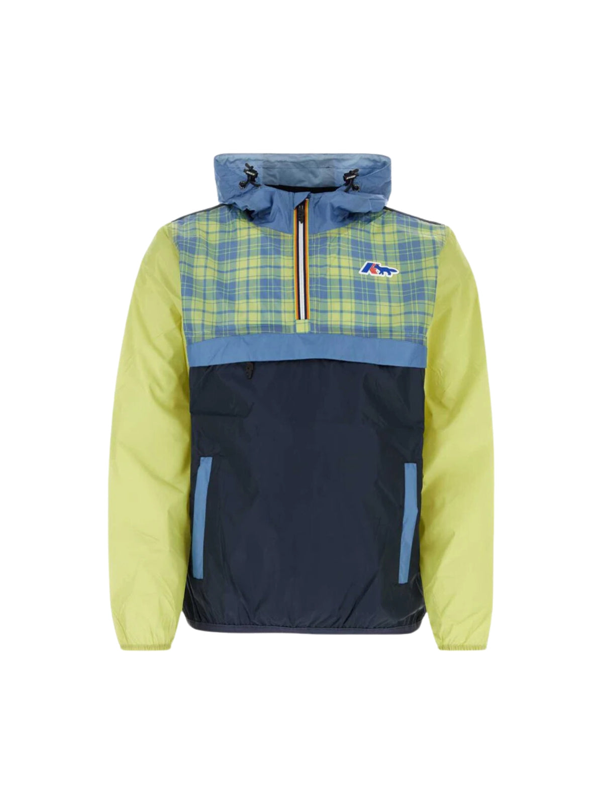 Maison Kitsune Jacket X K-Way Le Vrai Chalk Yellow