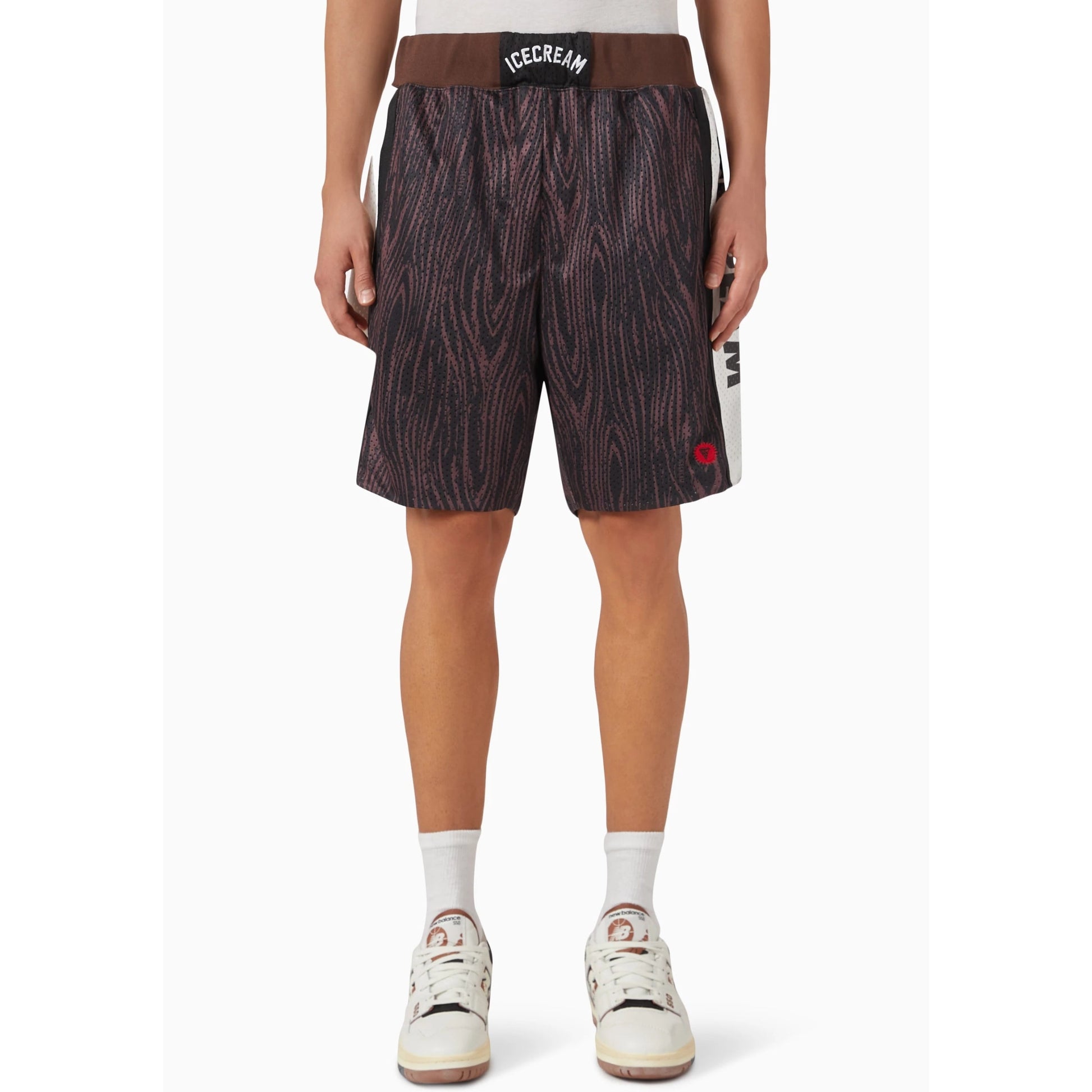 Ice-Cream Shorts Woodgrain Brown