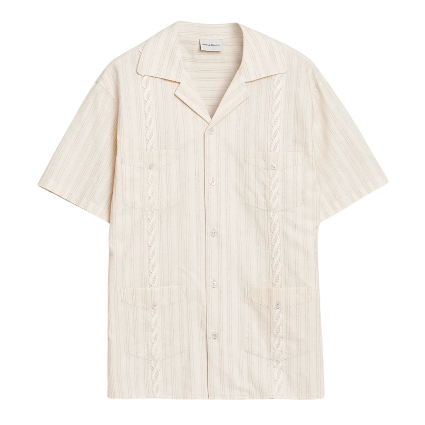 Drole De Monsieur Shirt 4 Pocket Ecru