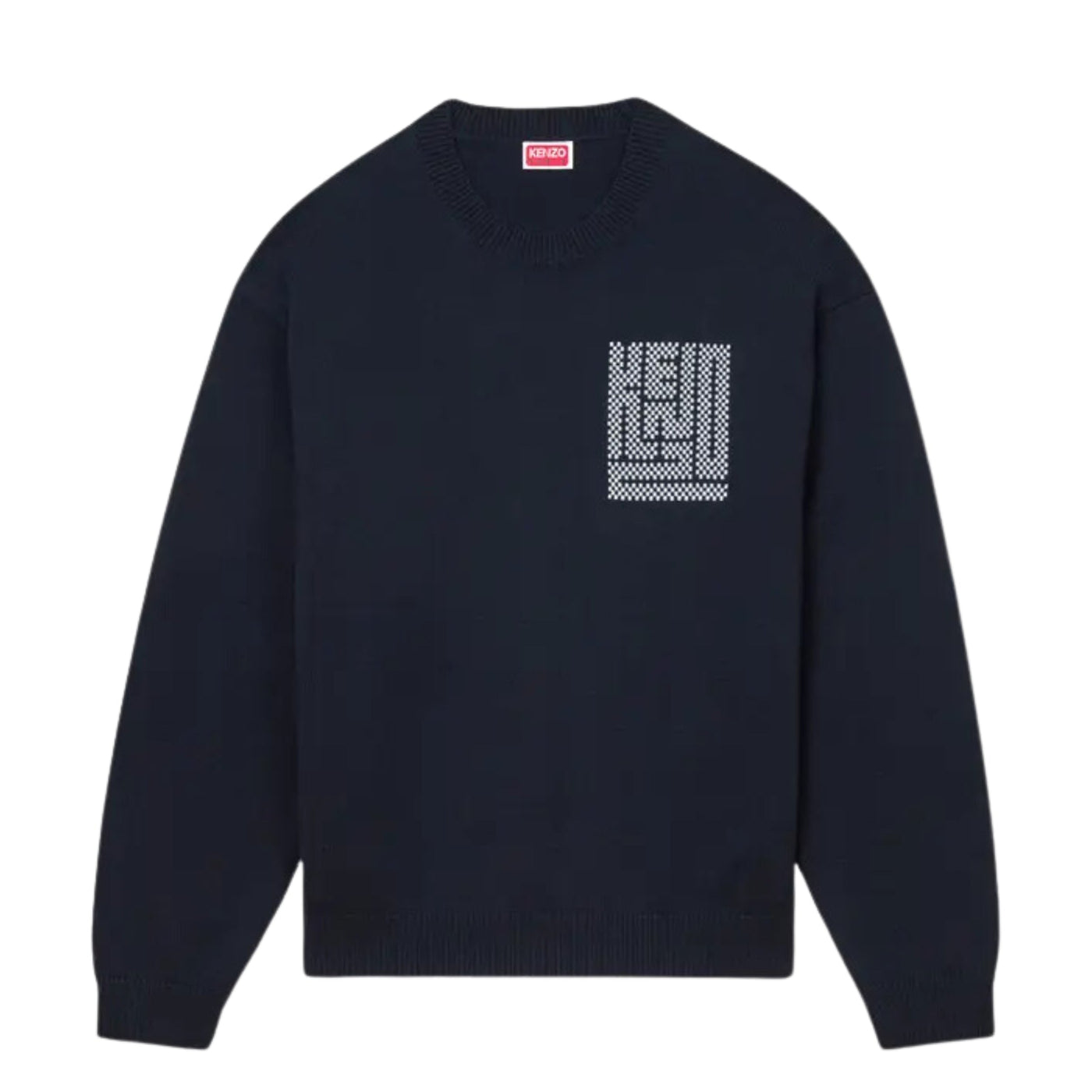 Kenzo Sweater Maze Logo Black