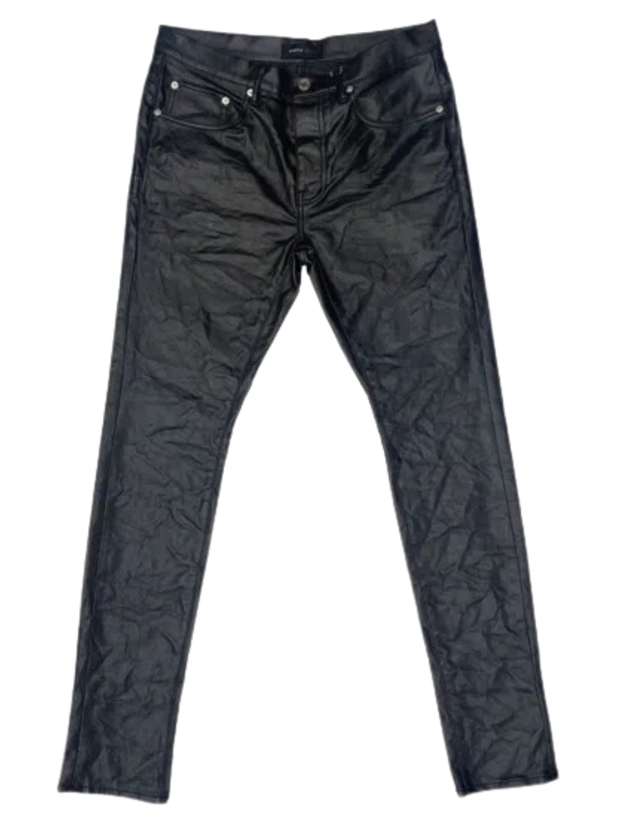 Purple Jeans Patent Film Black