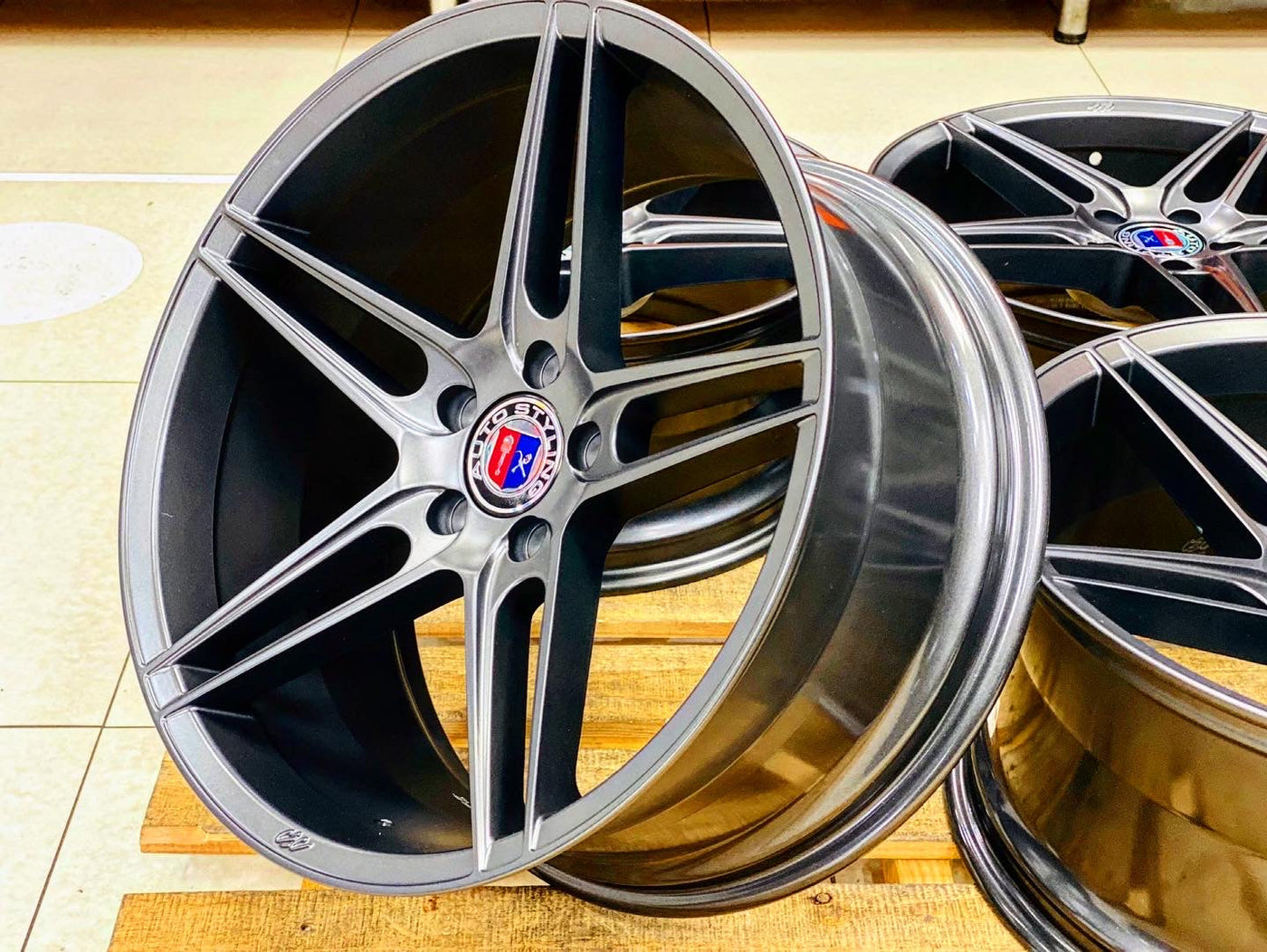 19” WL1591 5/112 GREY NARROW WIDE