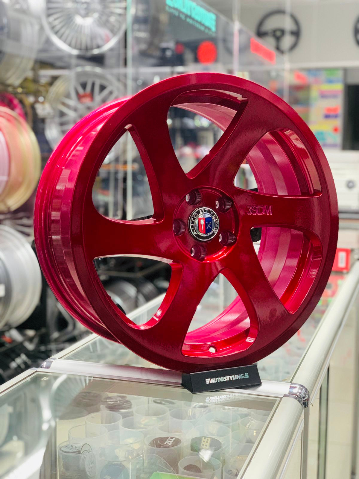 18” ASDM 5/100 CANDY APPLE RED