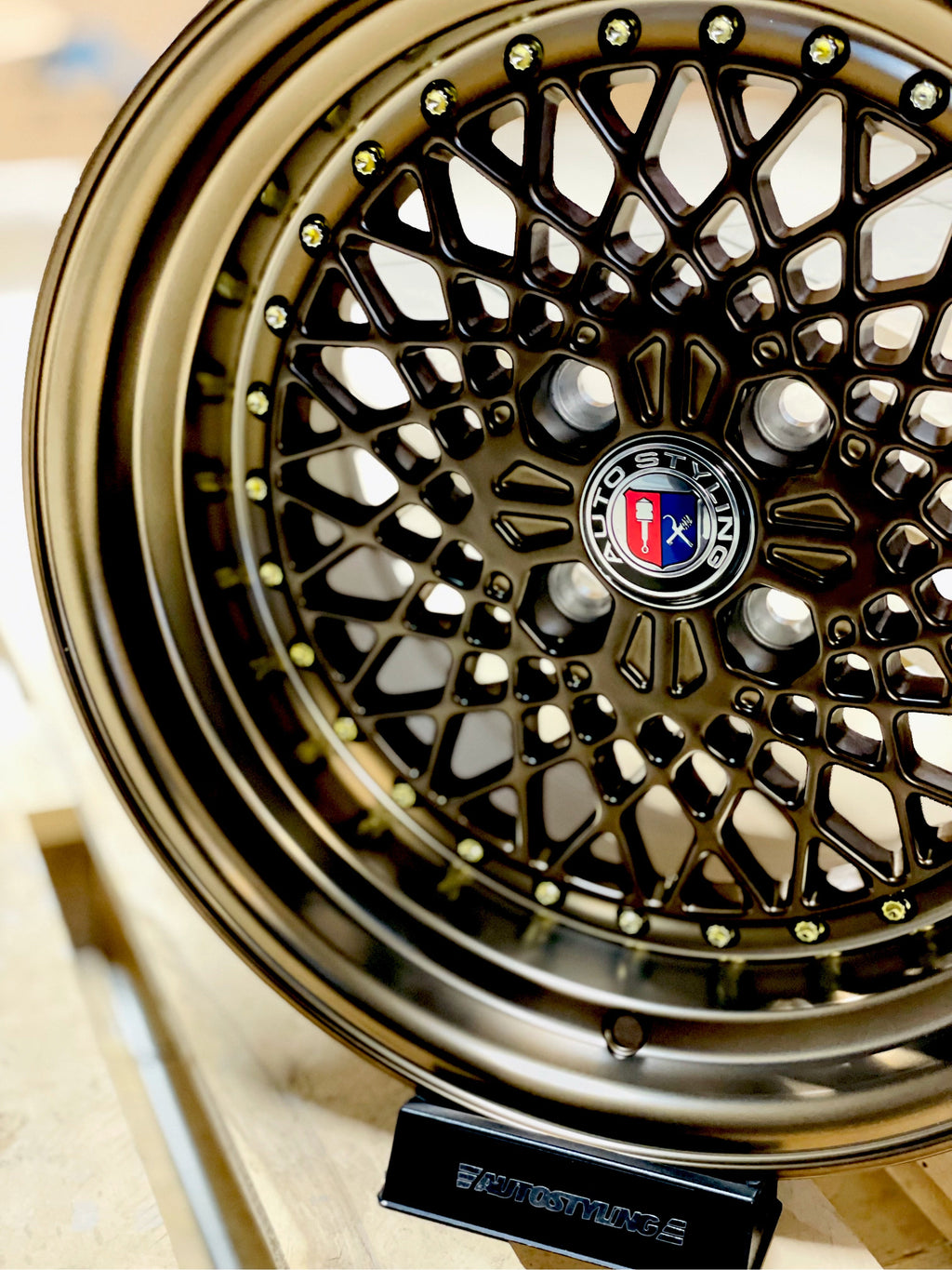 15” As-mesh bronze