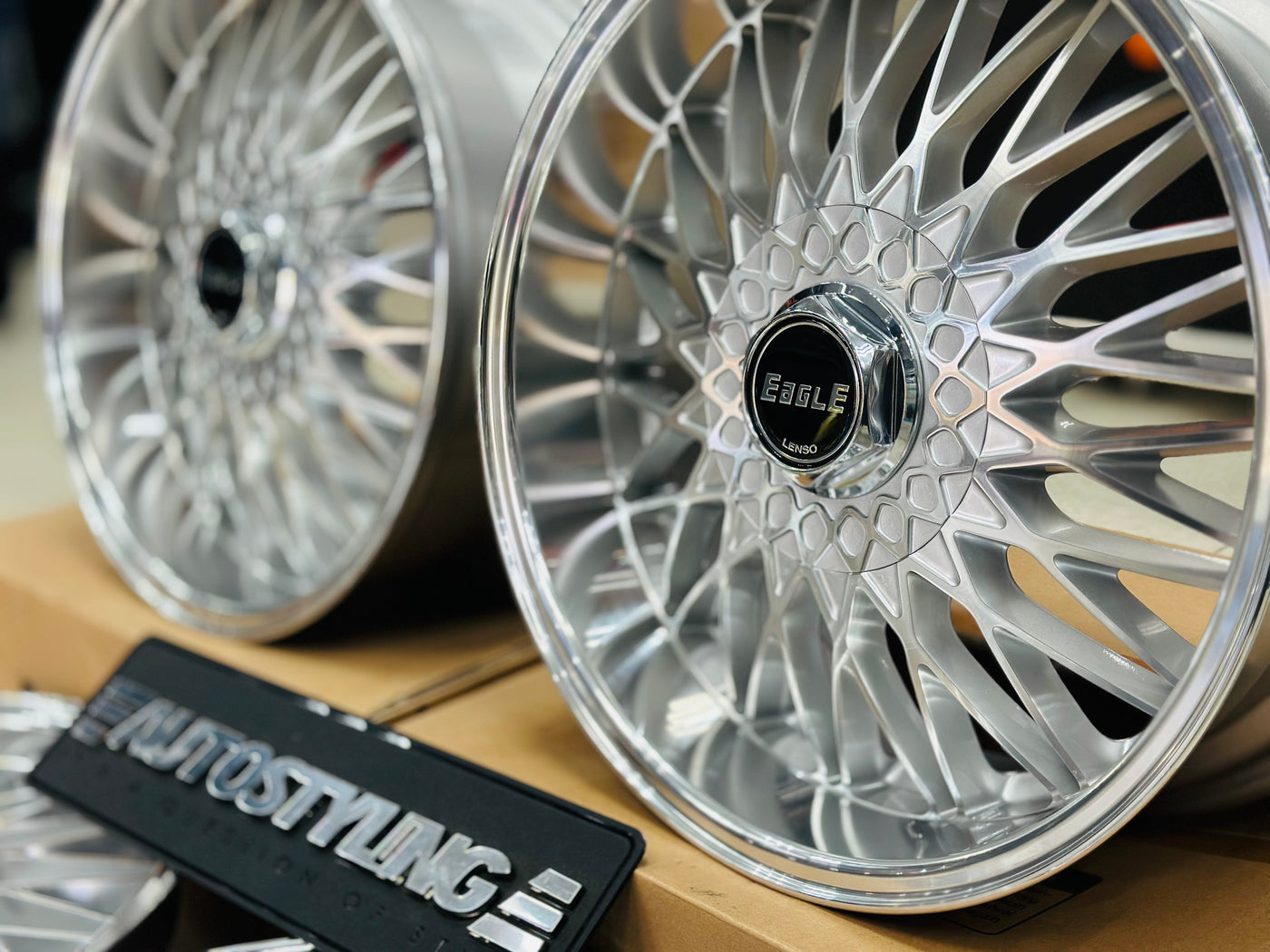 17” ORIGINAL LENSO  EAGLE 4x100 & 4x114 wheels