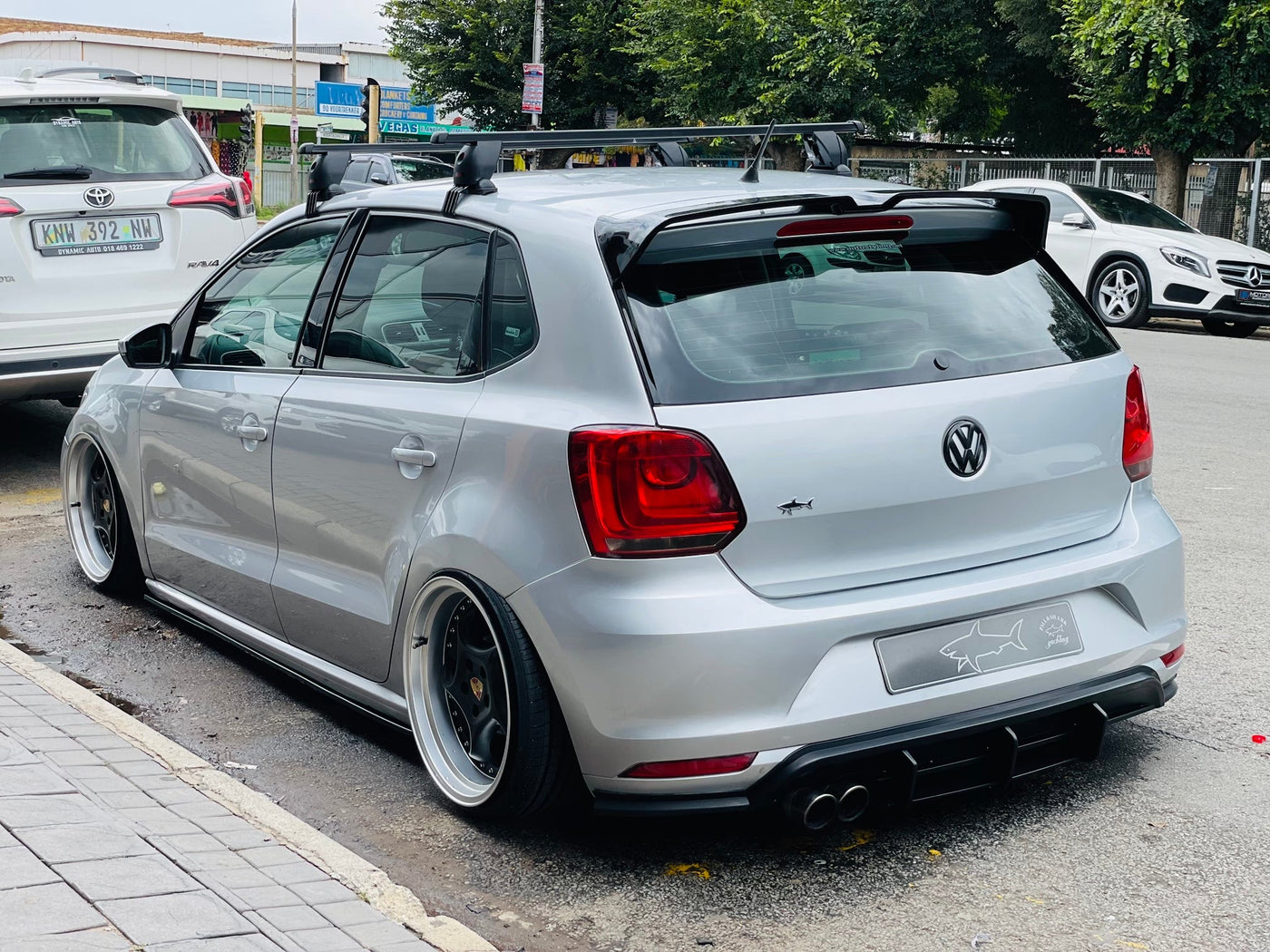 VW POLO 6 TSI TO GTI REAR DIFFUSER