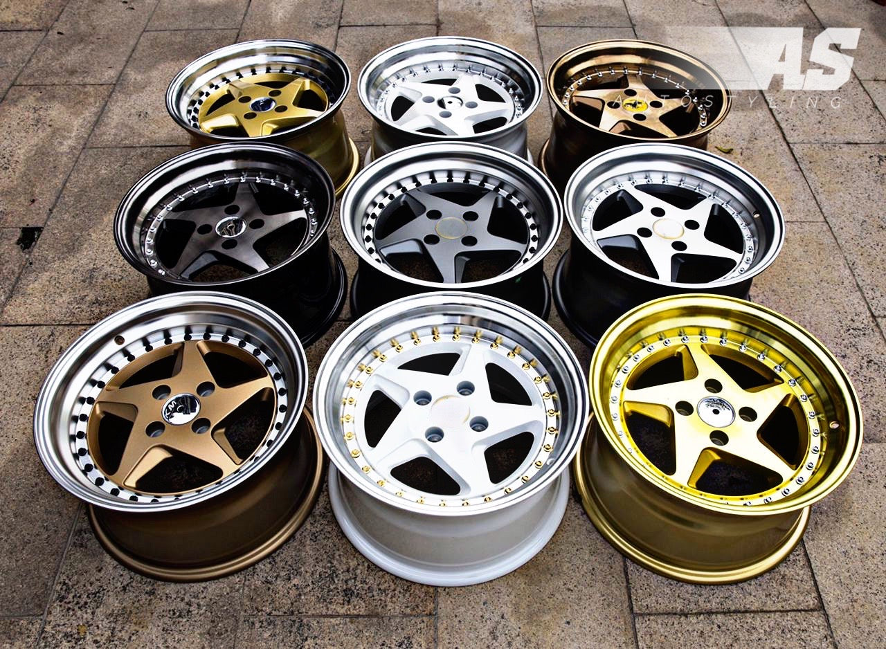 17” AS - RARI 348 4x100 & 5x100 wheels