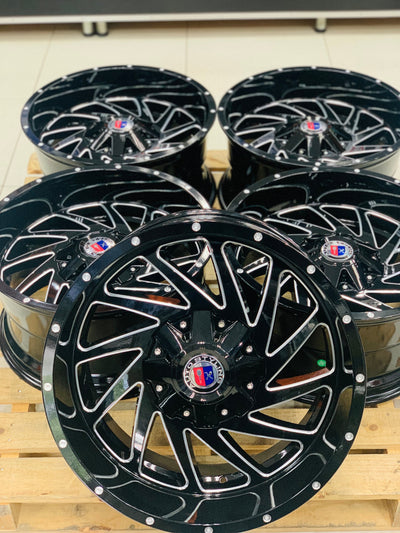 20” M3749 5x127 JEEP RIMS set of 5