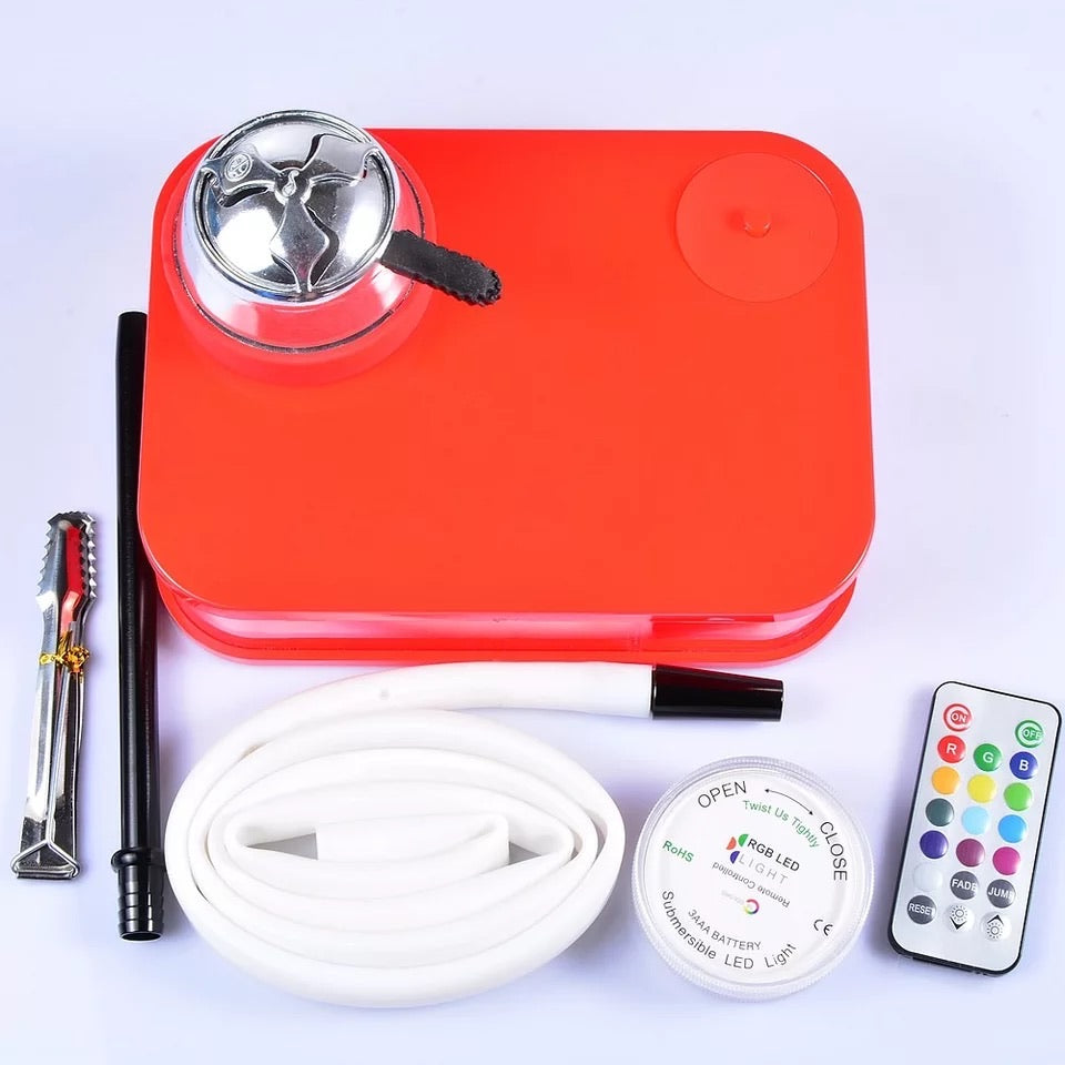 PORTABLE AS-HOTBOX HOOKAH PIPE