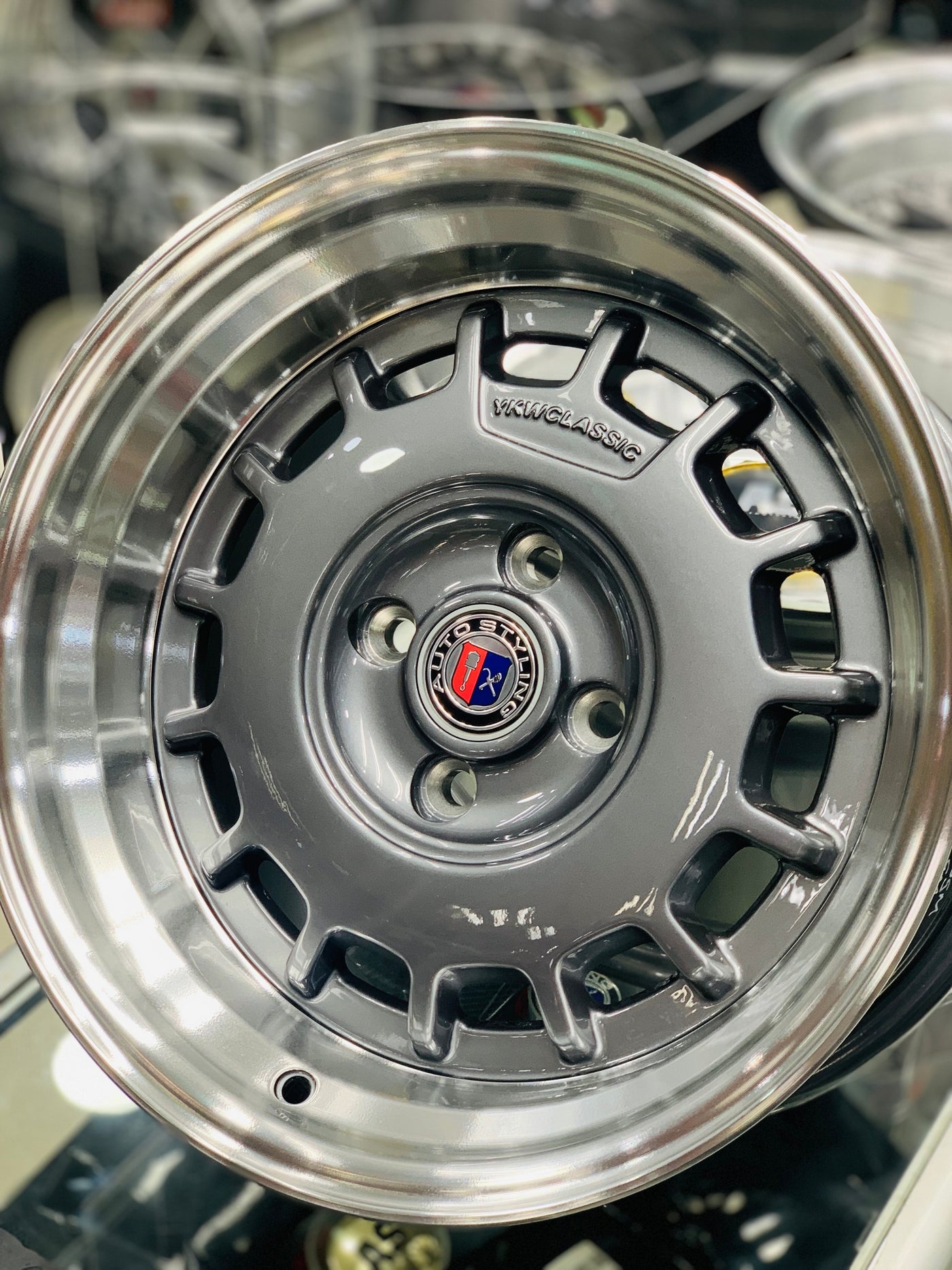 15” AS- CLI 4/100 GUNMETAL