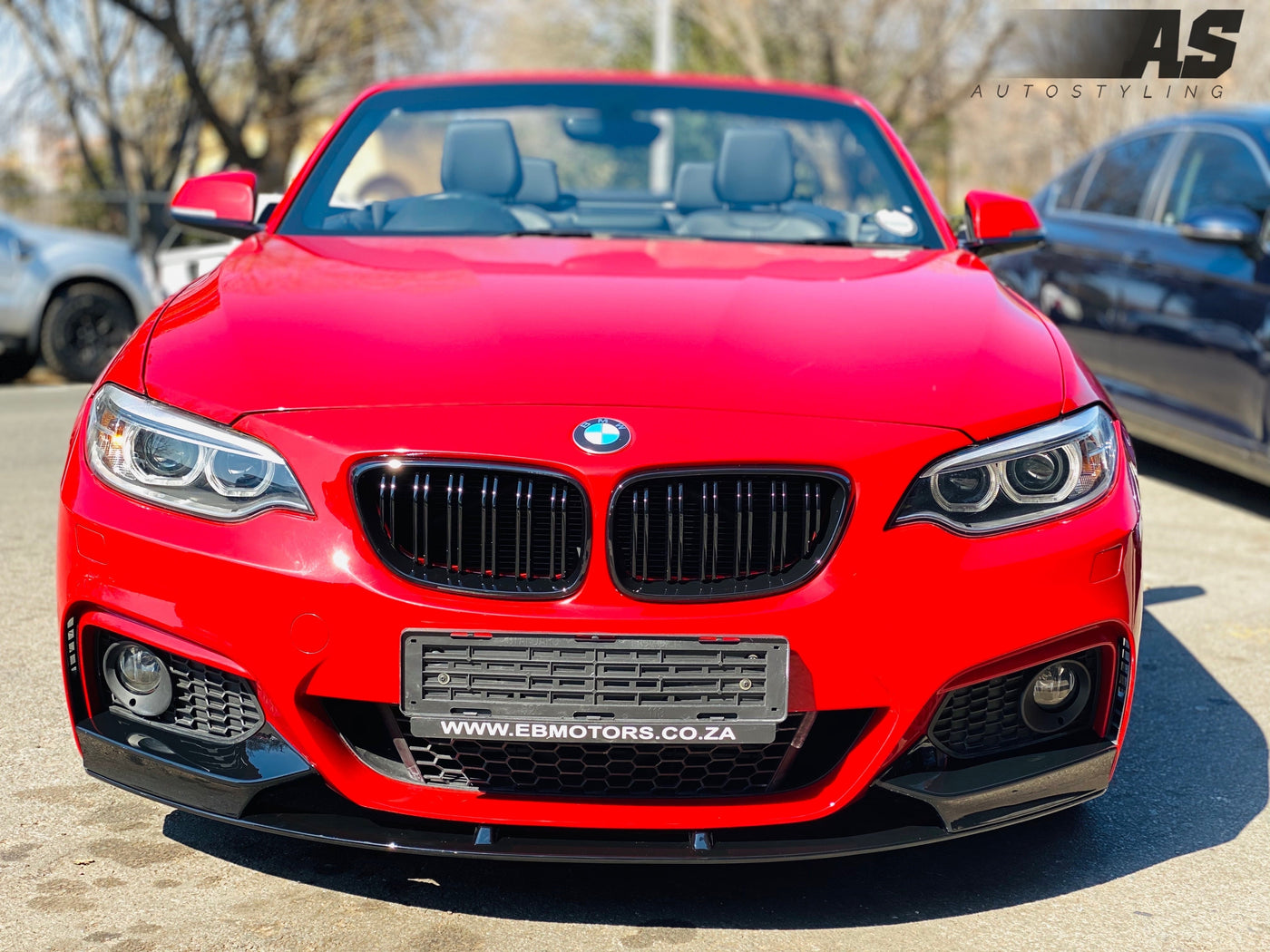 BMW 2SERIES F22 SEDAN MP 4pce FRONT SPOILER GLOSS BLACK