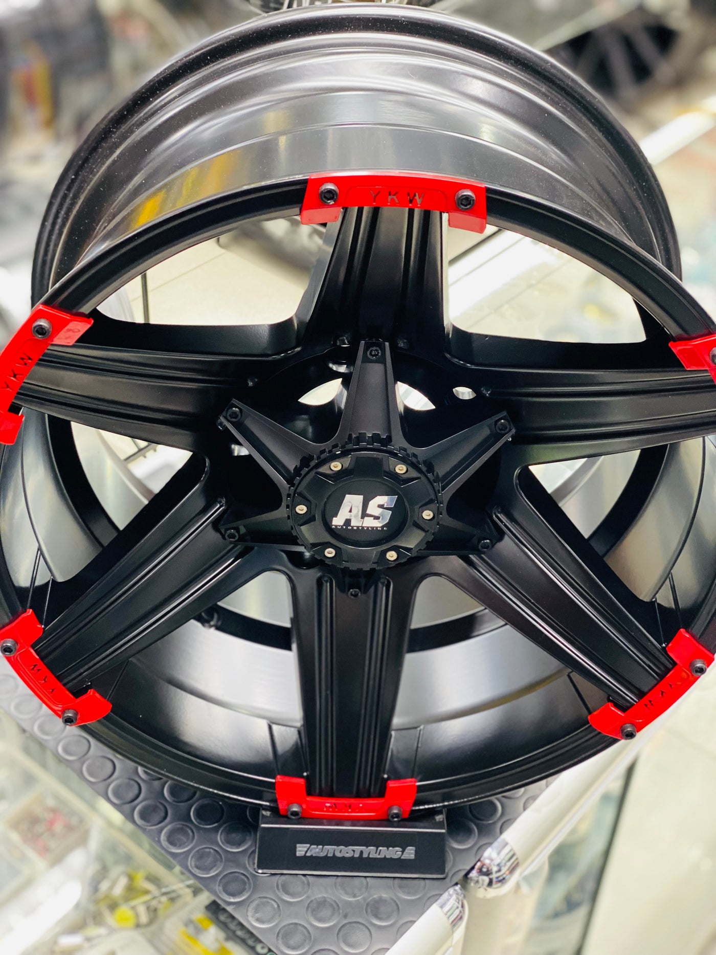 17” AS6086BM/R 5x150 Toyota Land cruiser  rims