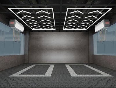 Designer Hexagon /arrow led lights 4.8m x2.4m