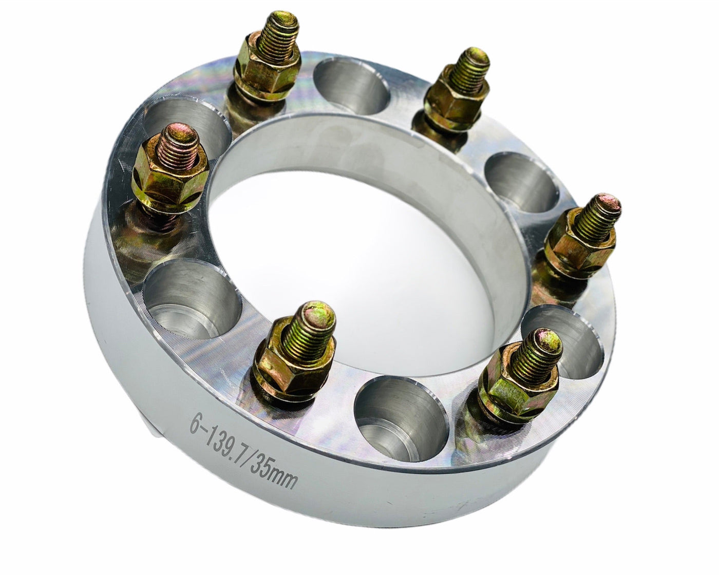 35MMM 6/139 CHROME WHEEL SPACER