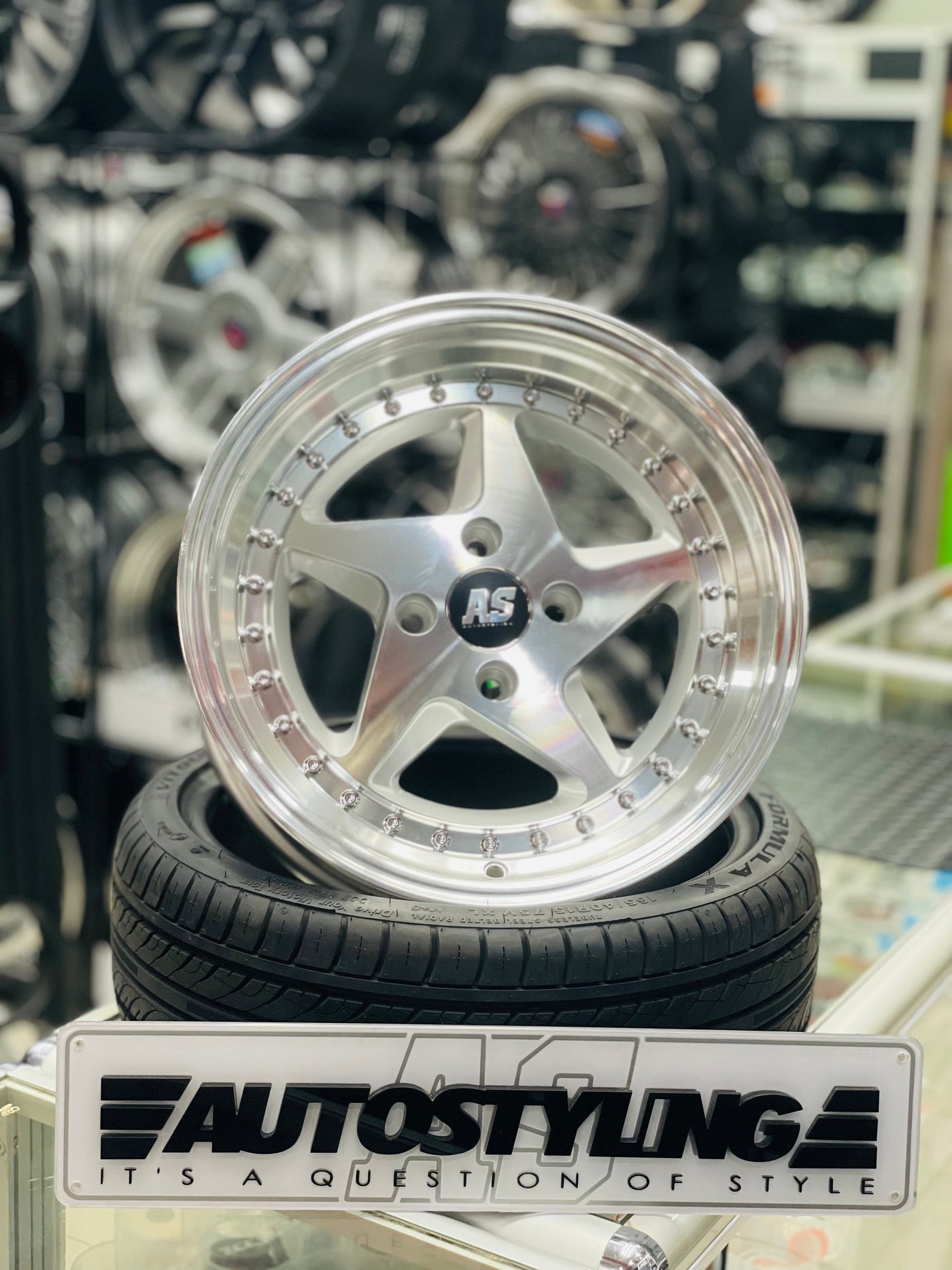 15'' AS-FERRARI 348 4/100 WHEELS