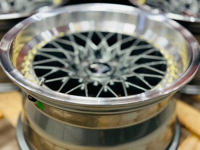 15” AS-7418 VS  GUNMETAL 4/100 4/114 wheels