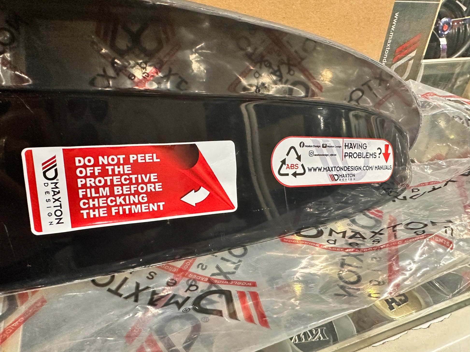 MERCEDES V CLASS W447 MAXTON ROOF SPOILER EXTENSION